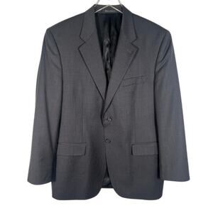 Lauren Ralph Lauren Men's Wool Sport Coat Blazer Jacket 42R Pinstripe Business